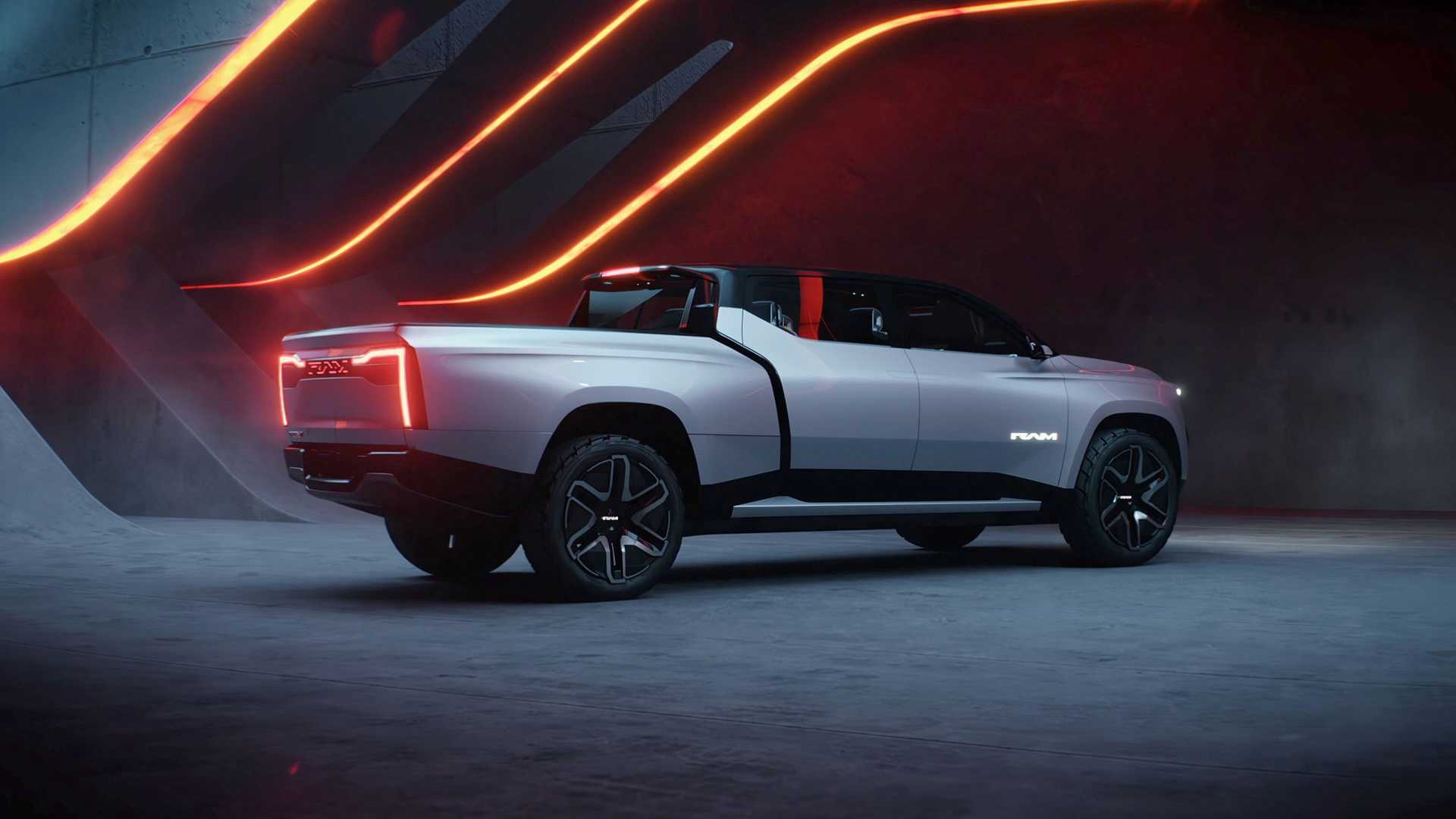 RAM Revolution電動皮卡概念車全球首發