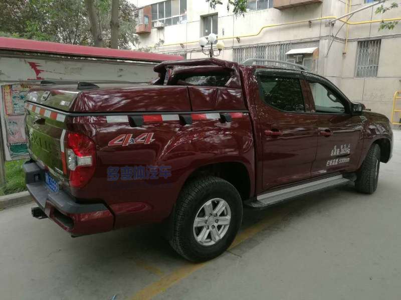 鯊魚王多變體汽車智能皮卡后箱蓋