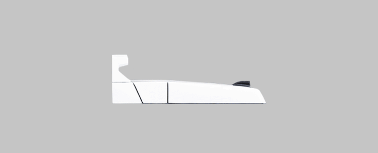 鯊魚王多變體汽車智能皮卡后箱蓋