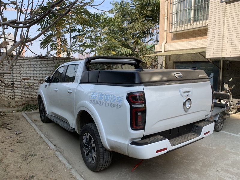 長城炮商用版皮卡貨箱蓋改裝