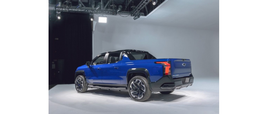 美系皮卡雪佛蘭索羅德電動(dòng)皮卡圖片欣賞